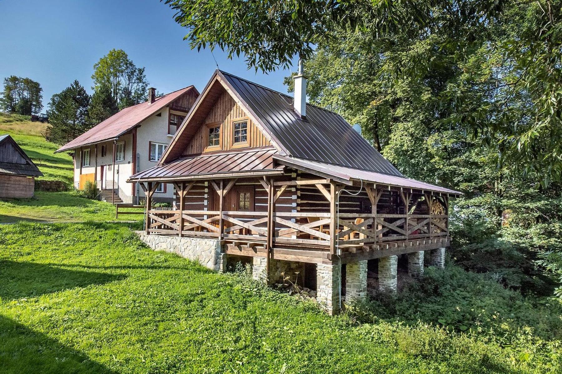 Drevenica Na Kraji Sveta Villa Osturna ภายนอก รูปภาพ